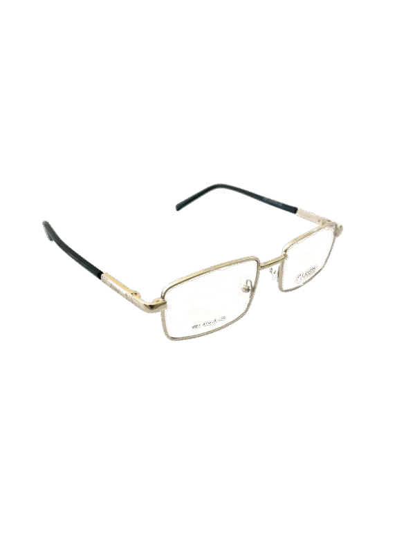 Rectangular Eyeglasses – Lightweight Metal Frame